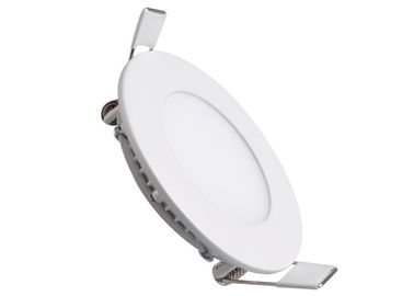 Round Recessed LED Slim Panel With Cool Light Thickness 4mm Mitsubishi Material